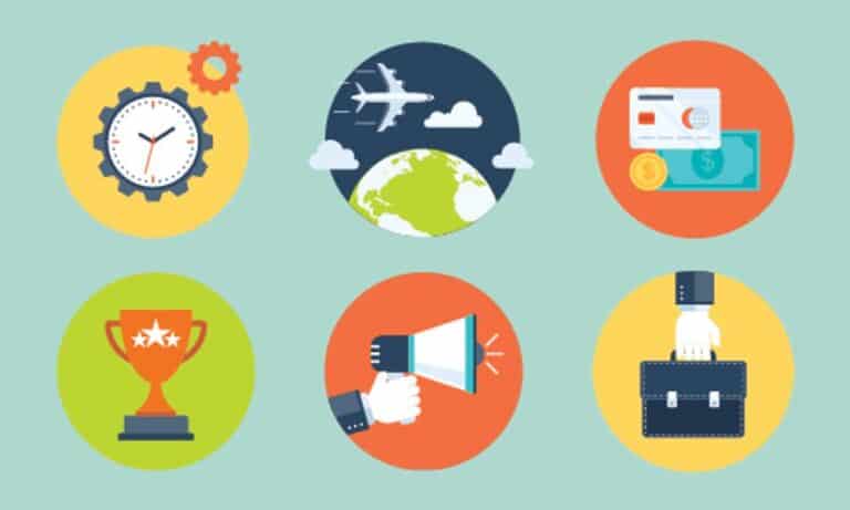 Icons Representing HR and Culture
