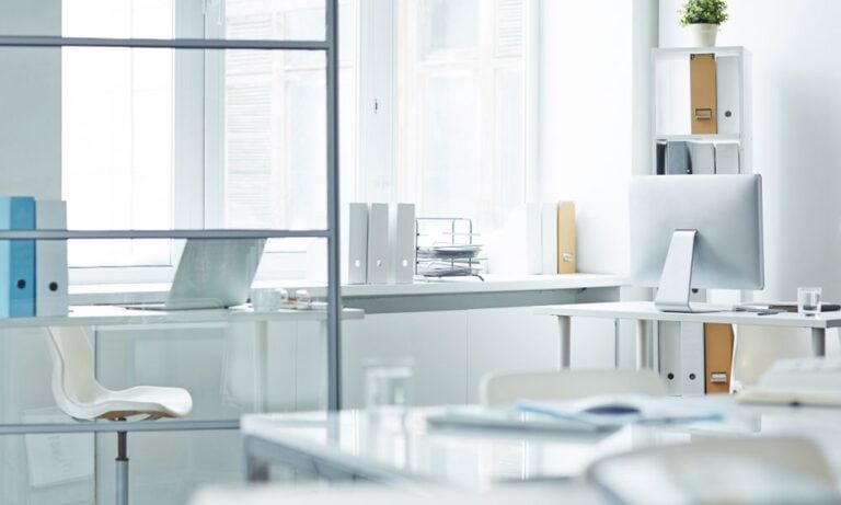 Bright and modern office