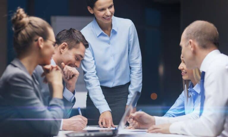New manager holds meeting with team