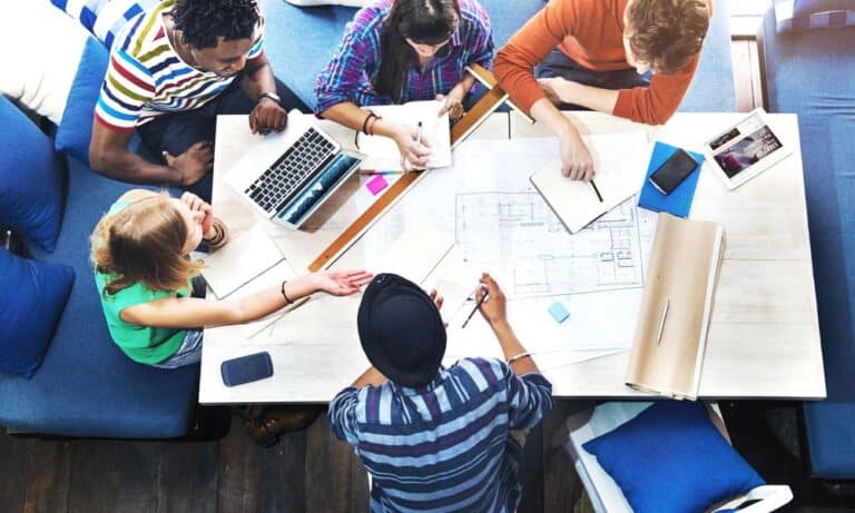Photo of a marketing operations team.