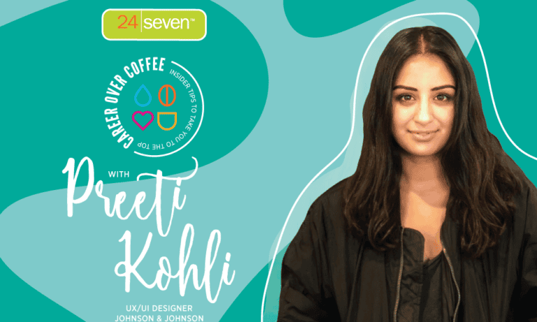 Photo of 24 Seven's Career Over Coffee, with Preeti.