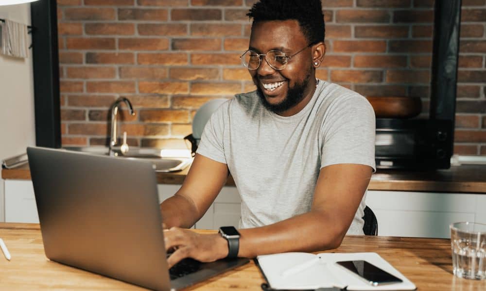 Photo of a Digital Marketer searching for a job.
